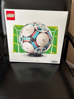 Genuine LEGO Brick Editions Soccer Ball with Internal Stadium Build Set Unique